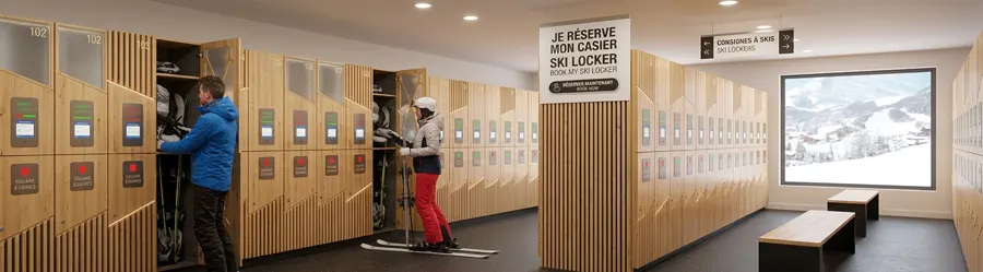 Consignes à ski Intersport
