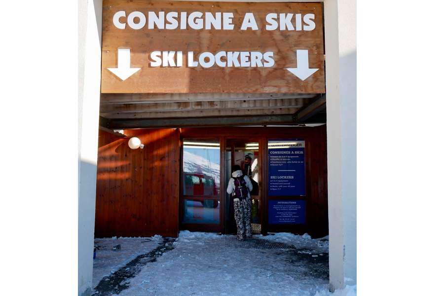 Consigne à Ski Arc 1600