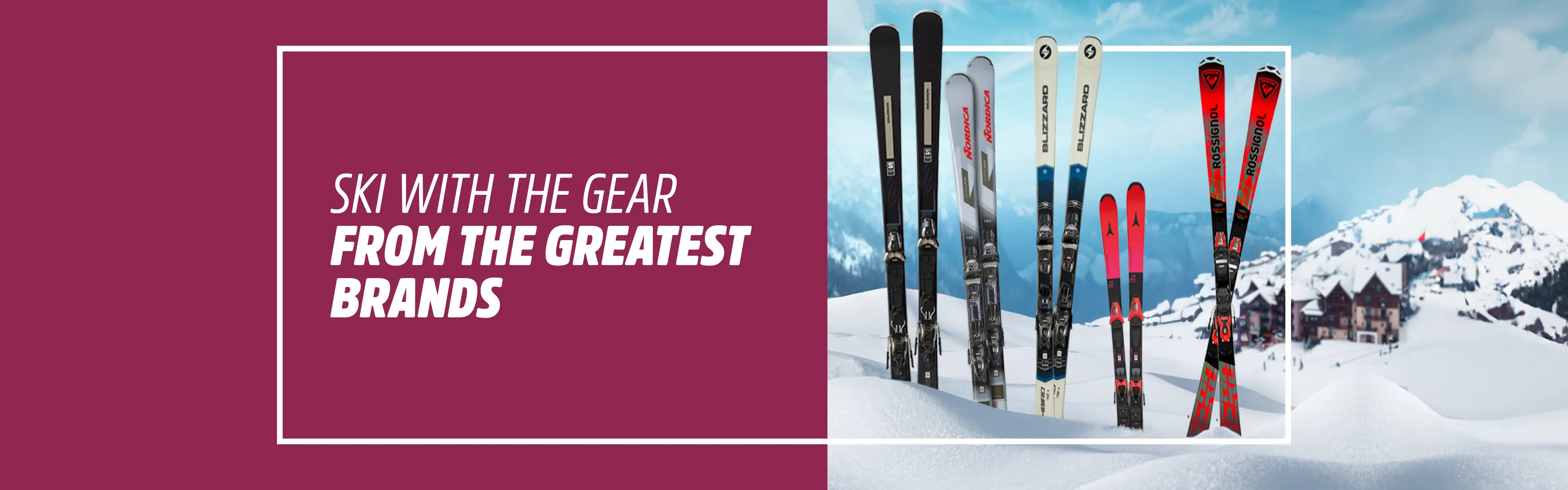 Ski rental Intersport Arc 1600